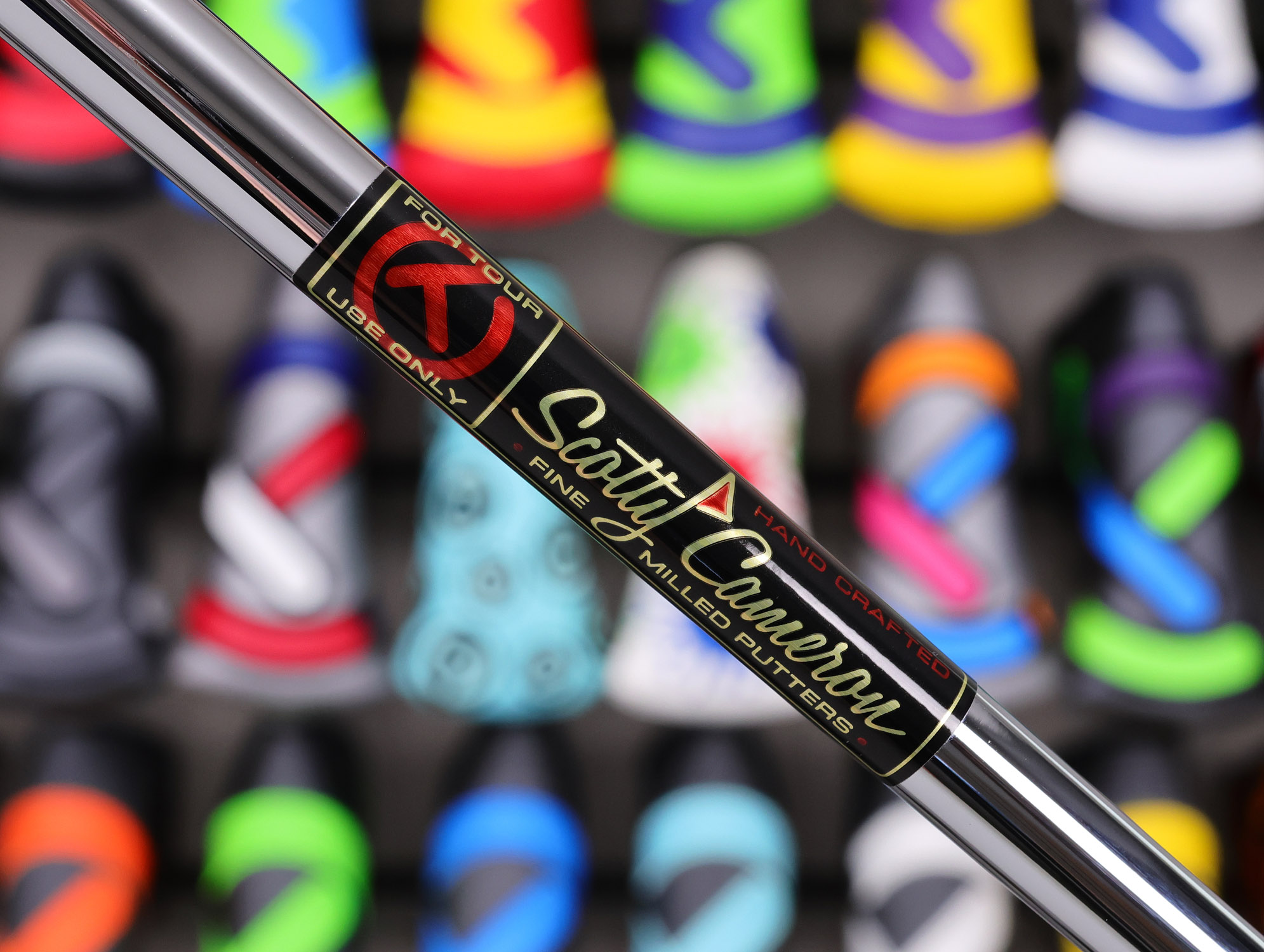 Scotty Cameron Tour Only 3x Black Carbon 009 Prototype Circle T w/ Top Line - Image 7