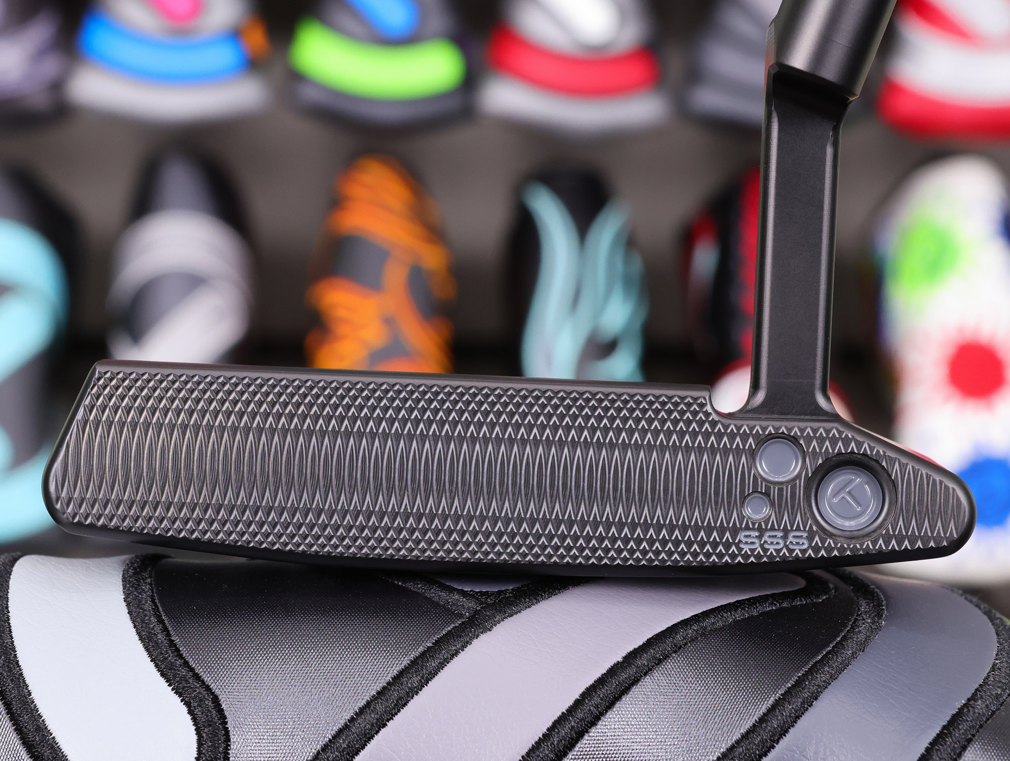 scotty cameron tour only deep milled black sss timeless plus tourtype circle t 360g putter golf club
