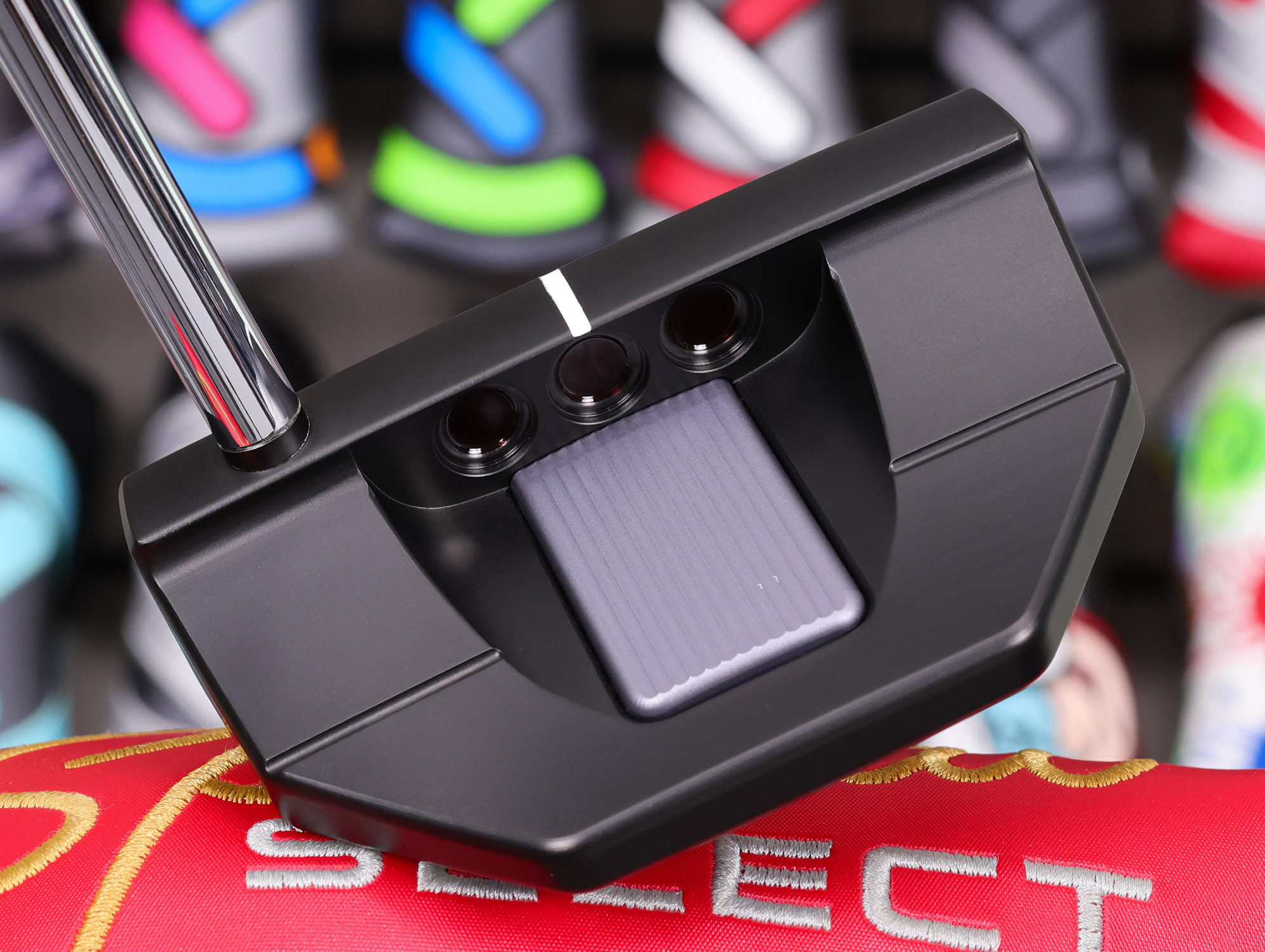 scotty cameron tour only black golo 5 circle t prototype putter with top line golf club