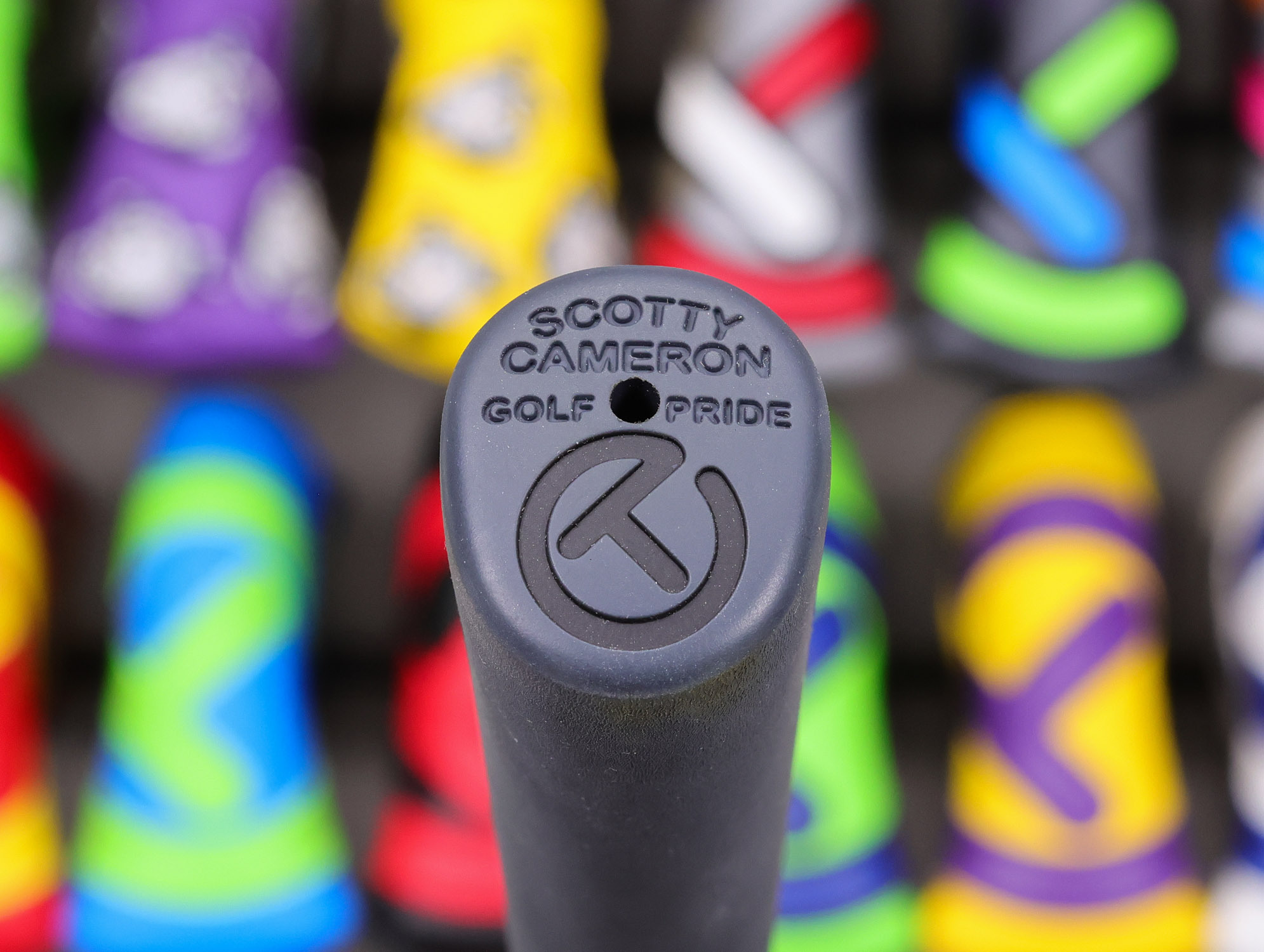 Scotty Cameron Tour Only Black Studio Style Newport 2.5+ PLUS Circle T 360G w/ "Chain-Link" Carbon Steel Insert - Image 8