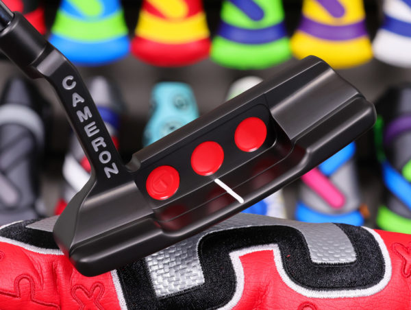 scotty cameron tour only black sss newport 2 studio select circle t 360g putter with cherry bombs golf club