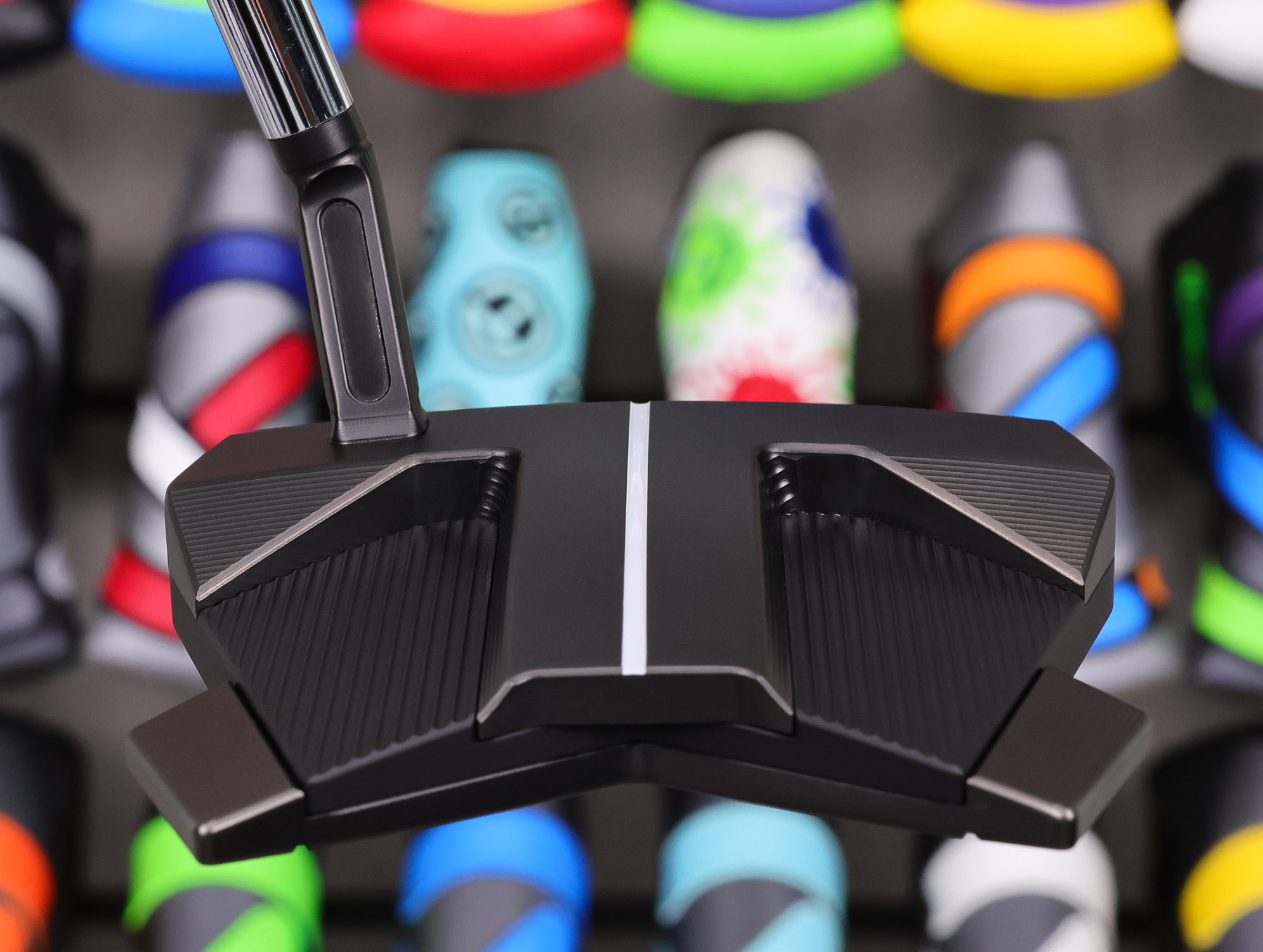scotty cameron tour only black sss phantom t11.5 circle t 360g putter with i beam jet neck and long sight line golf club