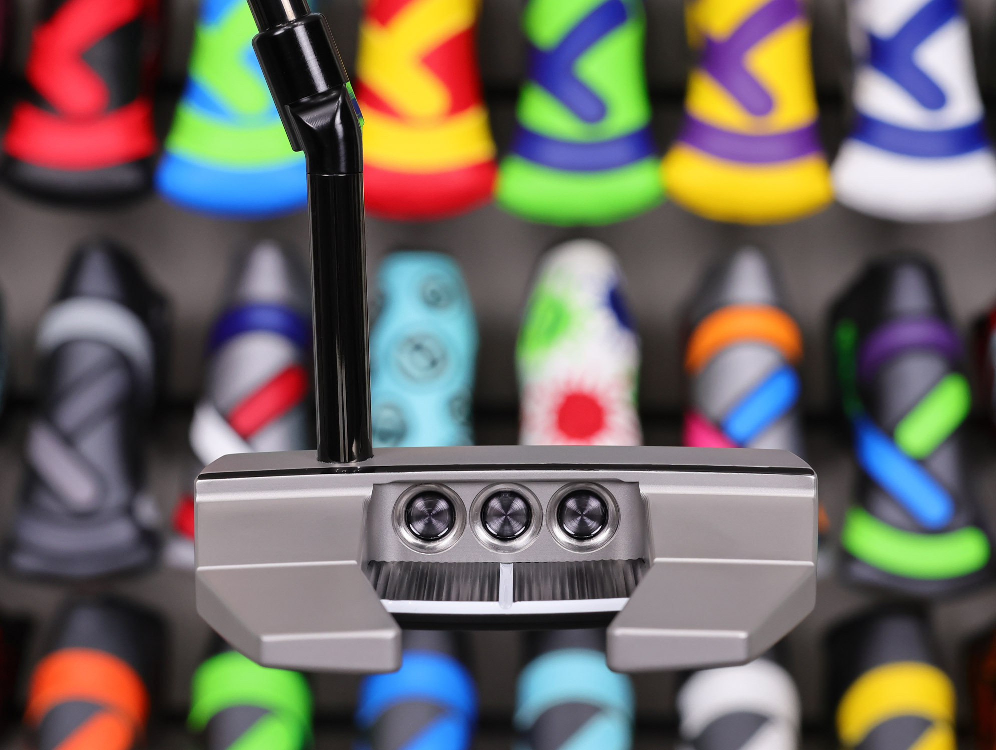 scotty cameron tour only sss futura x5 circle t 360g putter with black shaft knucklehead neck golf club