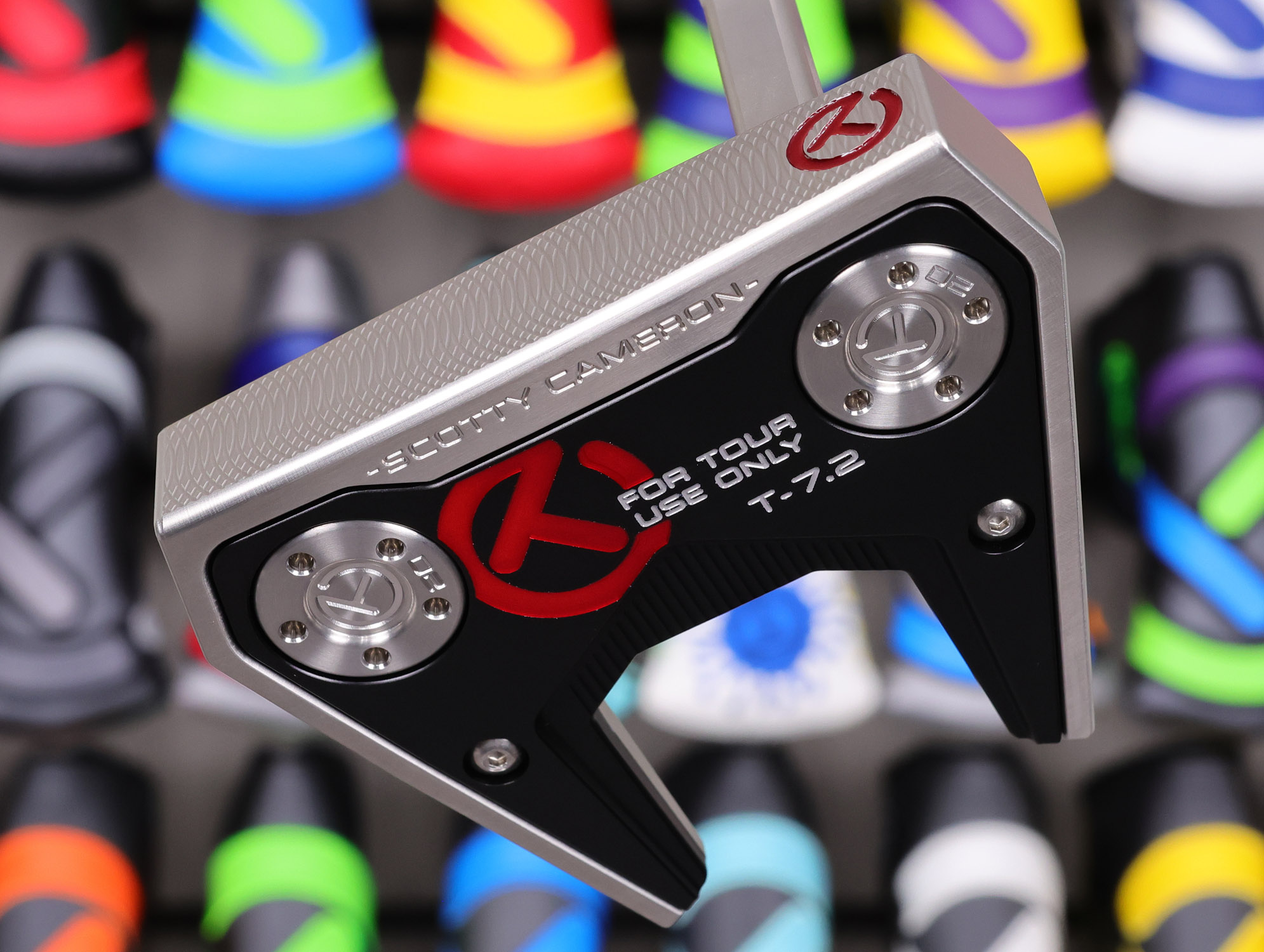 scotty cameron tour only sss phantom t7.2 circle t 360g putter with welded plumber neck and arrow alignment golf club