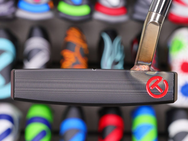 scotty cameron tour only two tone black and sss phantom x t9.5 circle t putter with welded and polished sss flojet neck and silver aluminum sole plate golf club