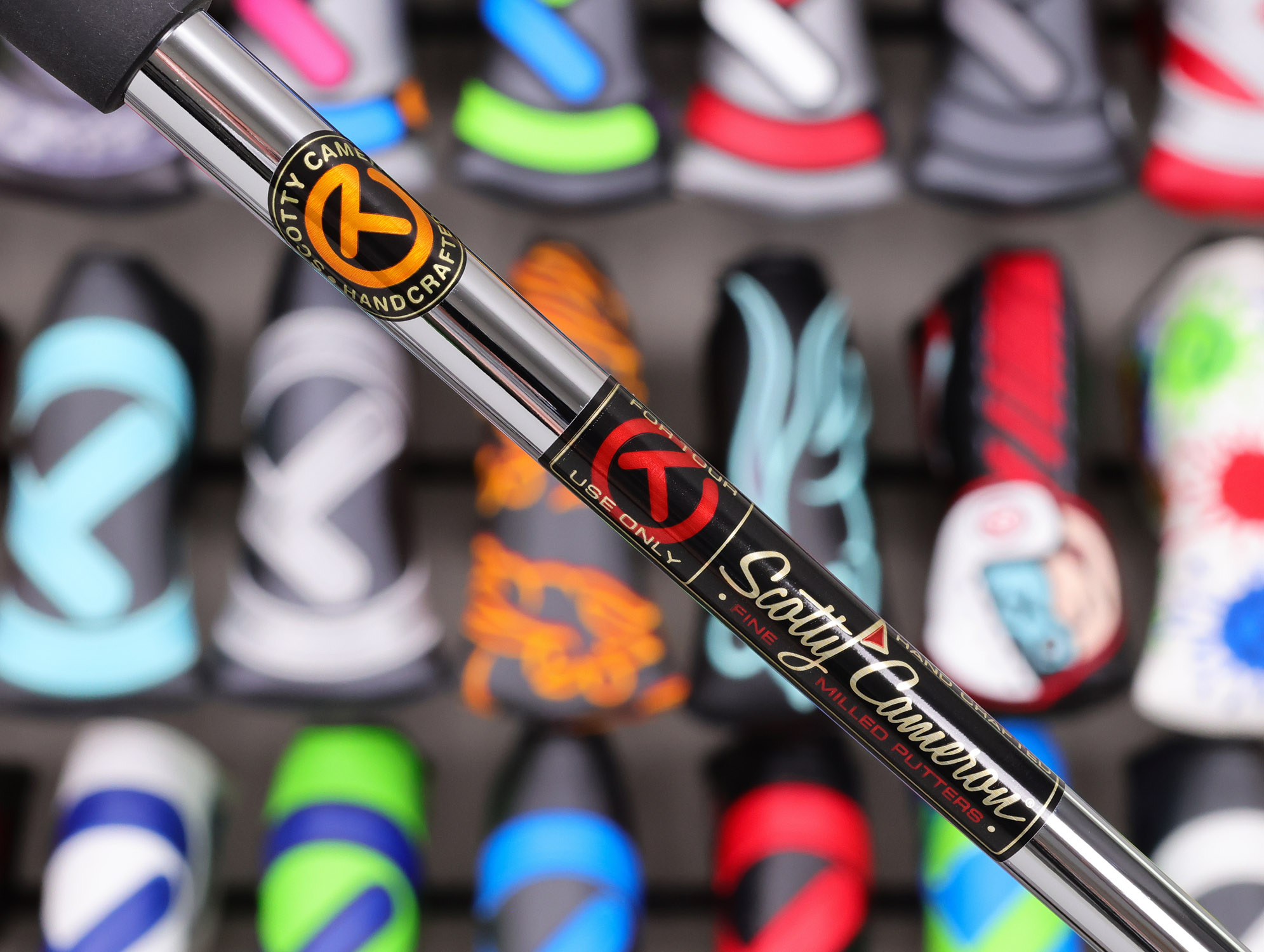 Scotty Cameron Tour Only “Two-Tone” Black & SSS Phantom X T9.5 Circle T 360G w/ Welded & Polished “FloJet” Neck & Silver Sole Plate - Image 7