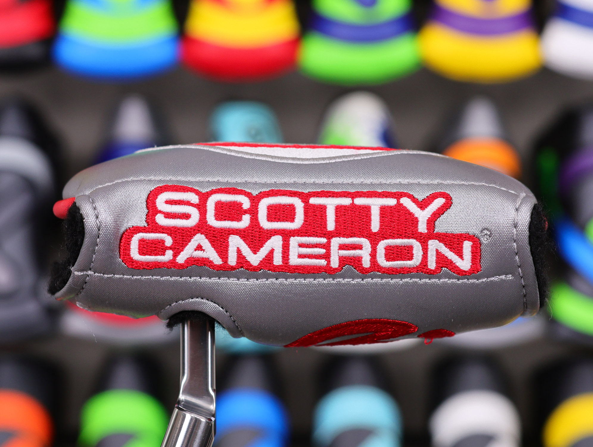 Scotty Cameron "Two-Tone" Chromatic Bronze & Silver Phantom X T7.2 Circle T 360G w/ Welded & Polished SSS "Plumber" Neck & TOUR ONLY Alignment Aid - Image 11