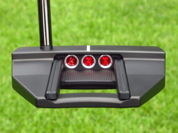 scotty cameron tour only black futura x 7m circle t mallet putter with top line and sight rails golf club