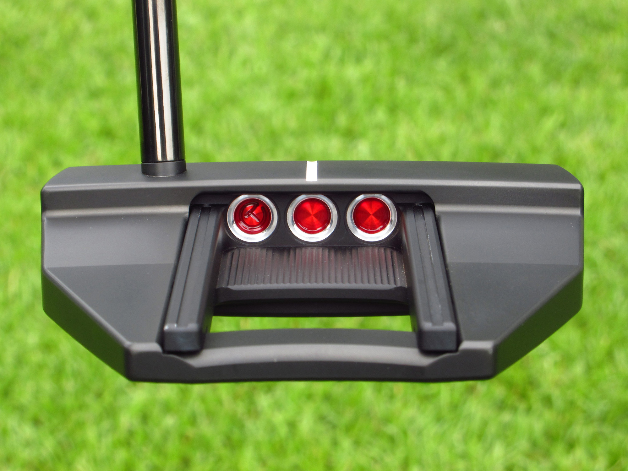 scotty cameron tour only black futura x 7m circle t mallet putter with top line and sight rails golf club