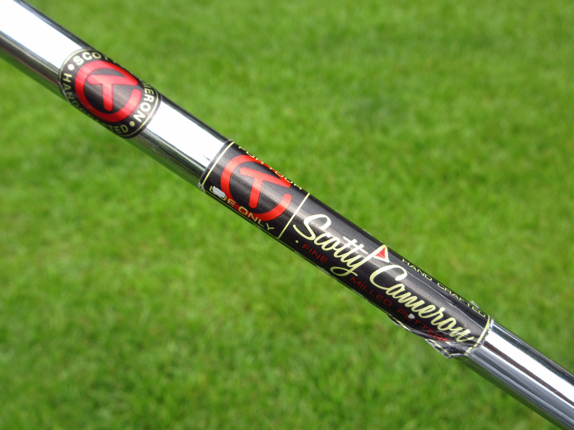 Scotty Cameron Tour Only Brushed Black Carbon Newport Circle T w/ “Jackpot Johnny” Stamping & "Hot Head Harry" CT Headcover - Image 8