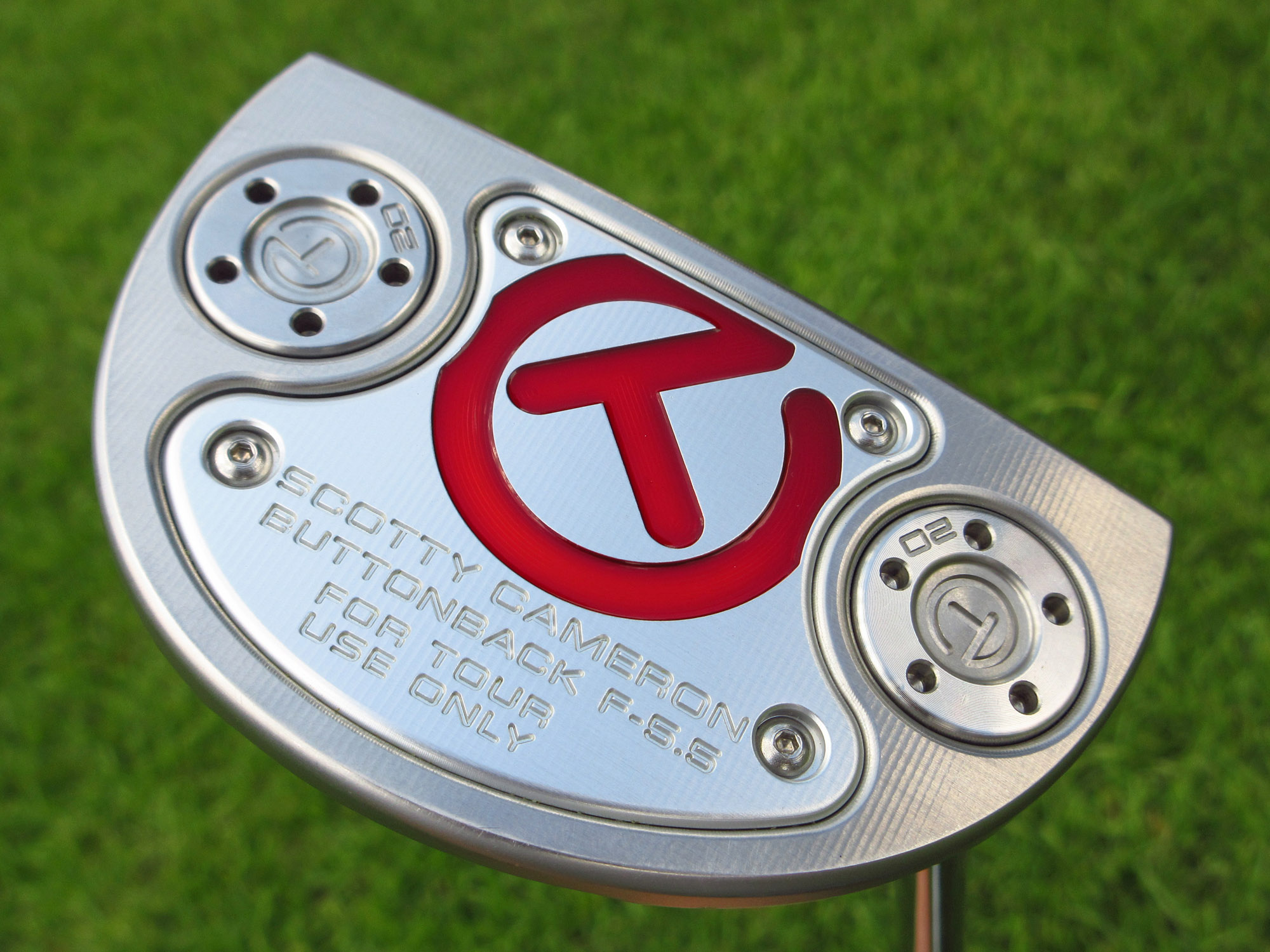 scotty cameron tour only buttonback flowback f 5.5 teryllium circle t 360g putter golf club