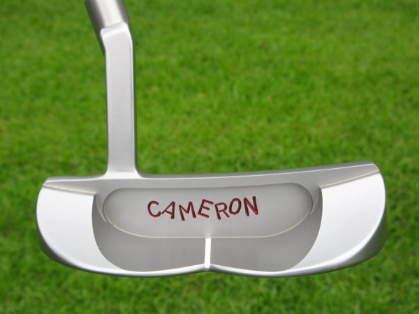 scotty cameron tour only gss circa 62 #6 handstamped circle t putter with extreme toe titleist stamp golf club