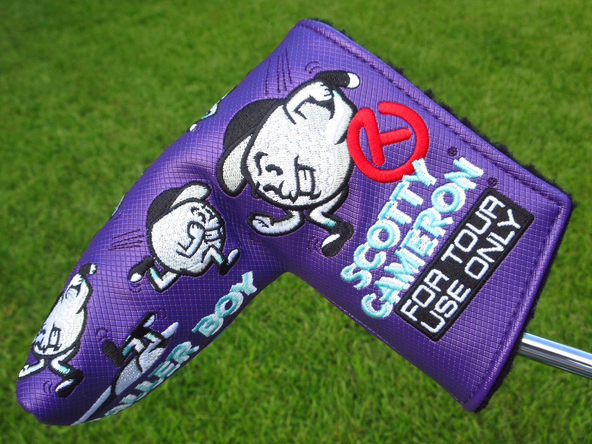 Scotty Cameron Tour Only SSS Newport 2 Notchback Select Circle T 360G w/ Purple "Baller Boy" CT Headcover - Image 2