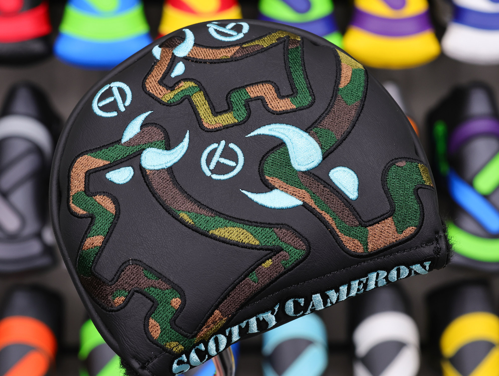 Scotty Cameron Tour Only SSS Phantom X T5 Circle T 360G w/ Tiffany "Camo Bulldog" CT Headcover - Image 11