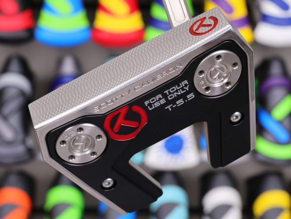 scotty cameron tour only sss phantom t5.5 circle t 360g putter with welded i beam jet neck and arrow alignment golf club
