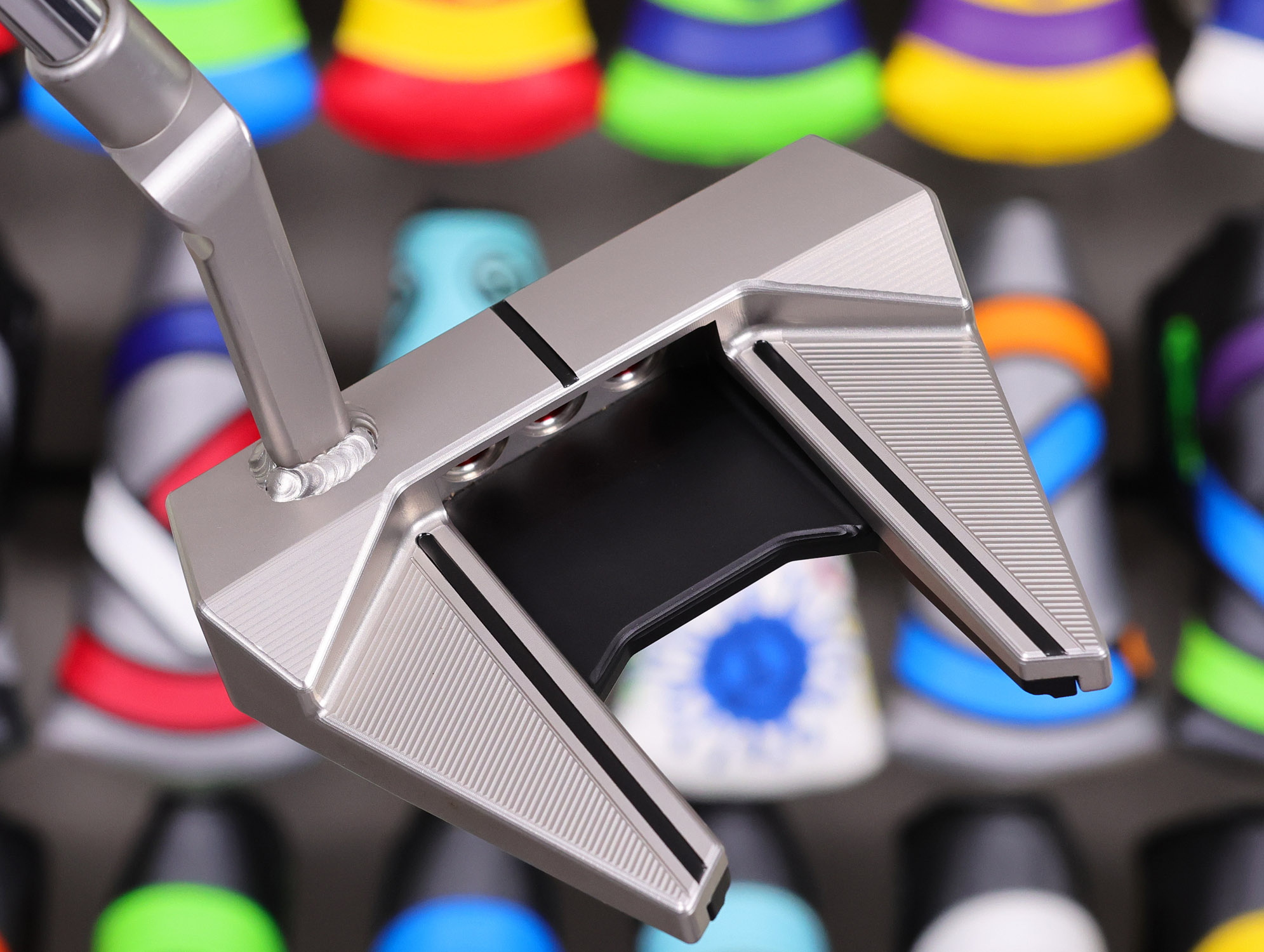 scotty cameron tour only sss phantom t7.2 circle t 360g putter with welded plumber neck and top line golf club