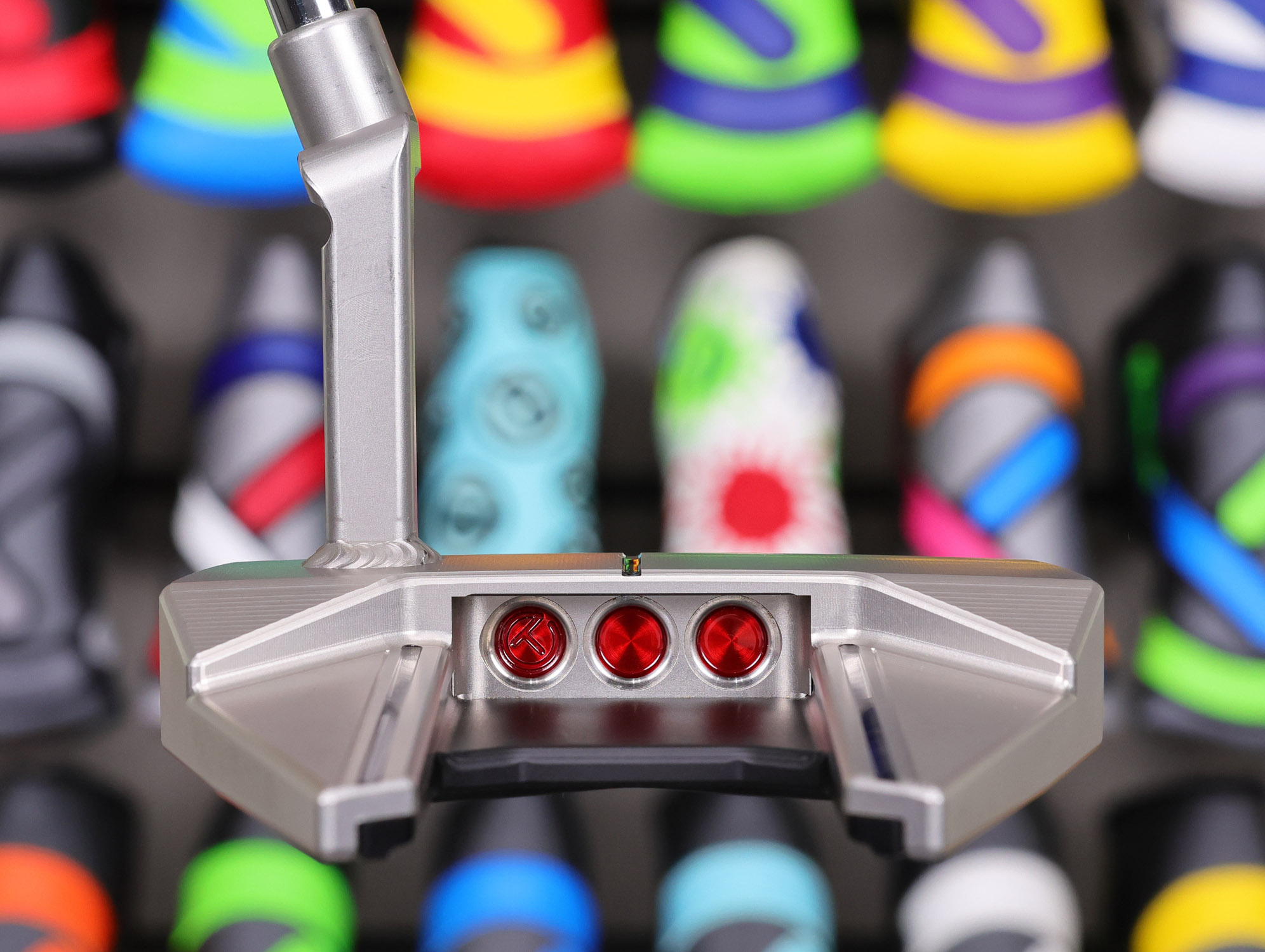scotty cameron tour only sss phantom t7.2 circle t 360g putter with welded plumber neck and top line golf club