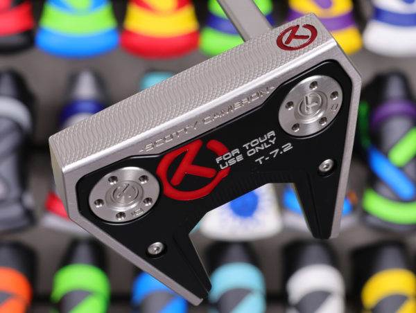 scotty cameron tour only sss phantom t7.2 circle t 360g putter with welded plumber neck and top line golf club