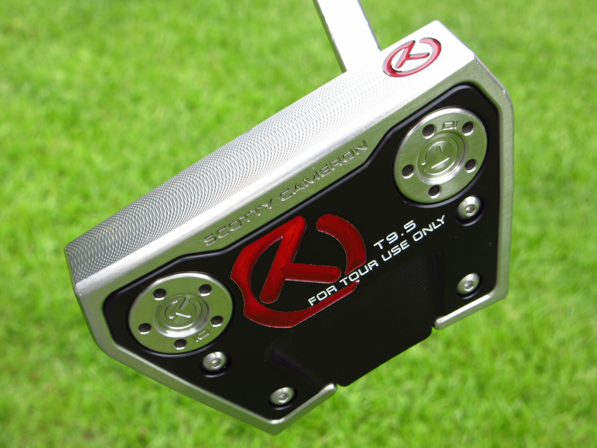 scotty cameron tour only sss phantom x t9.5 circle t putter with black shaft and top line golf club