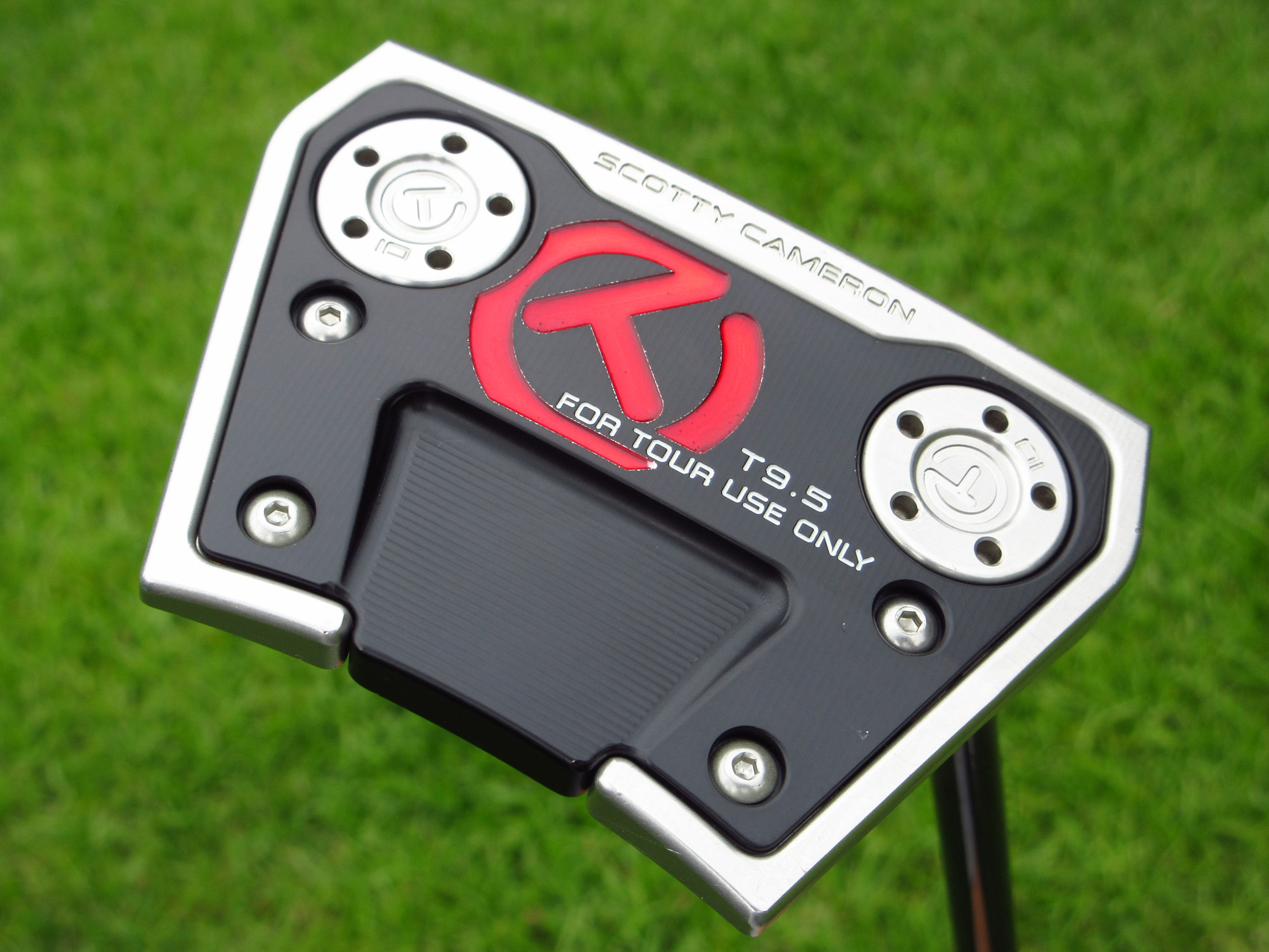 scotty cameron tour only sss phantom x t9.5 circle t putter with black shaft and top line golf club