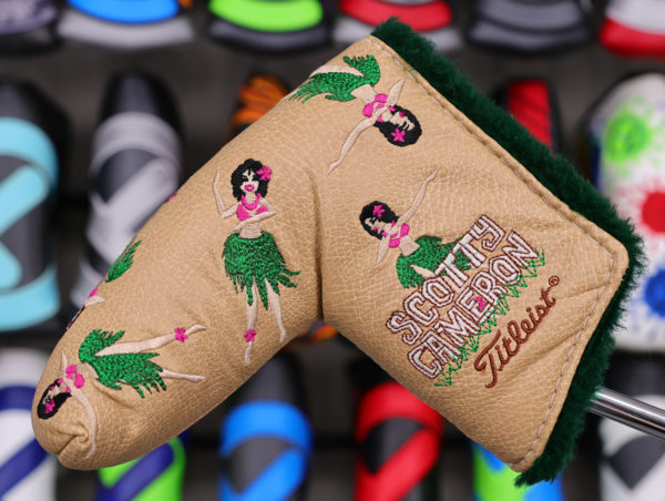 Scotty Cameron 2009 Hula Girl Sony Open in Hawaii Tan Blade Headcover