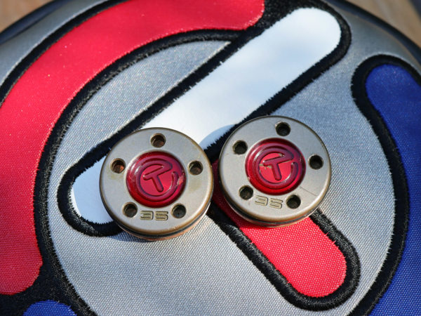 Scotty Cameron Tour Only 35 Gram COPPER/TUNGSTEN Translucent Red Circle T Select Putter Weights 35G