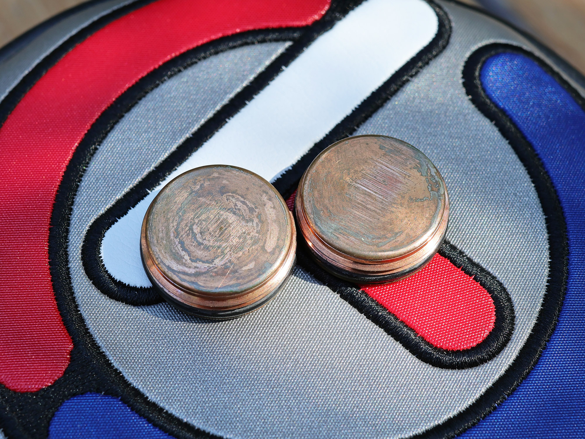 Scotty Cameron Tour Only 35 Gram COPPER/TUNGSTEN Translucent Red Circle T Select Putter Weights 35G - Image 2