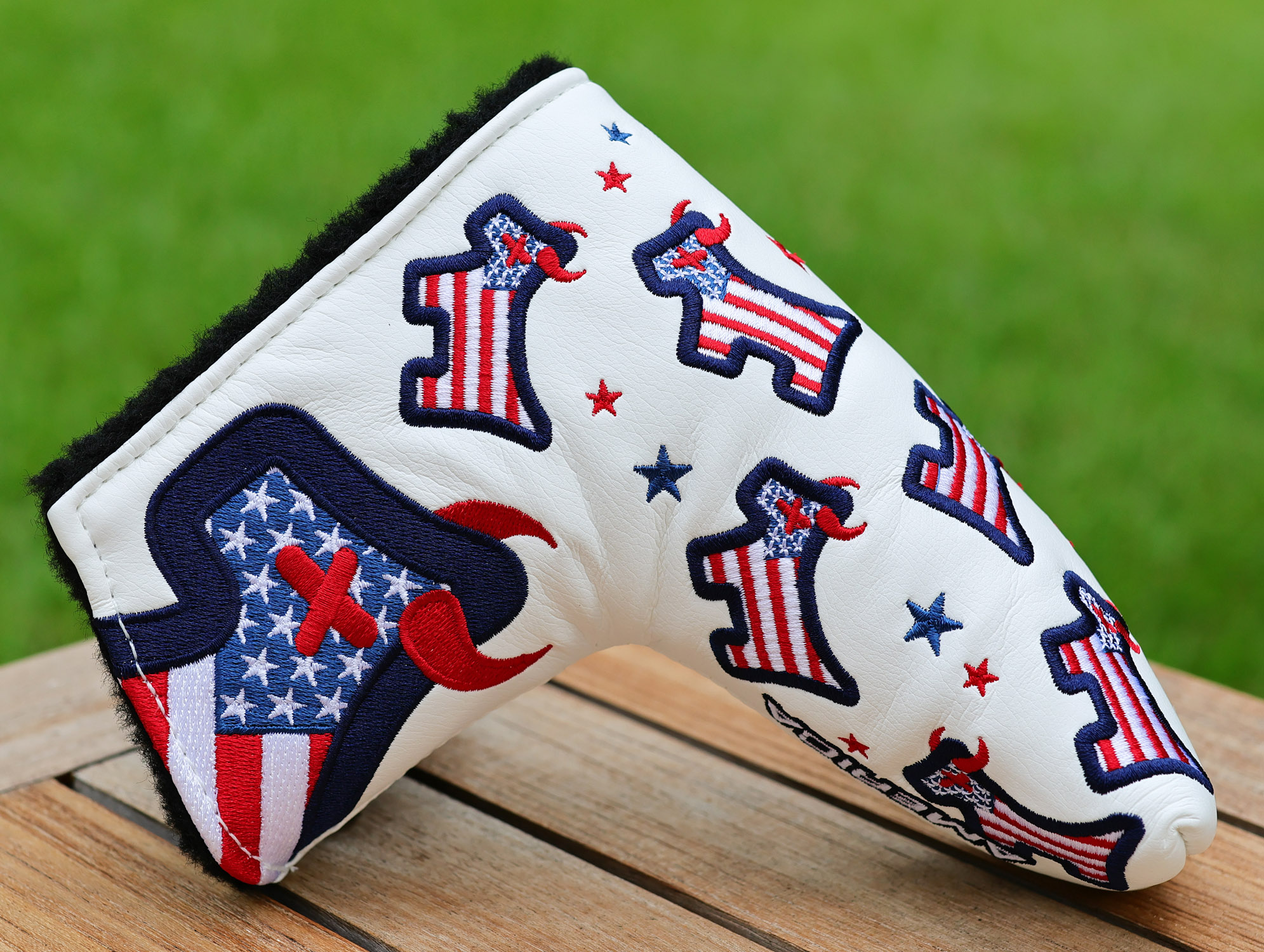 Scotty Cameron Custom Shop “USA Junk Yard Dogs” Blade Headcover - Image 2