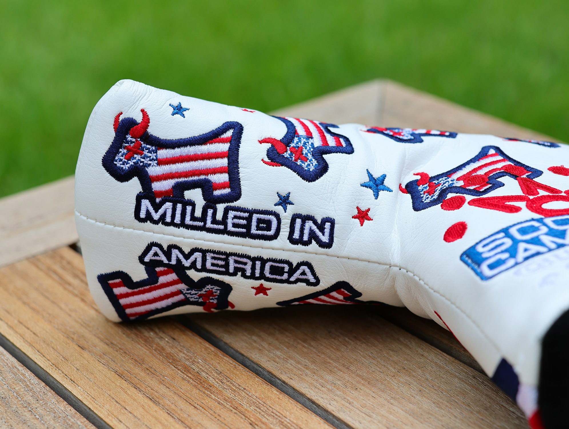 Scotty Cameron Custom Shop “USA Junk Yard Dogs” Blade Headcover - Image 4
