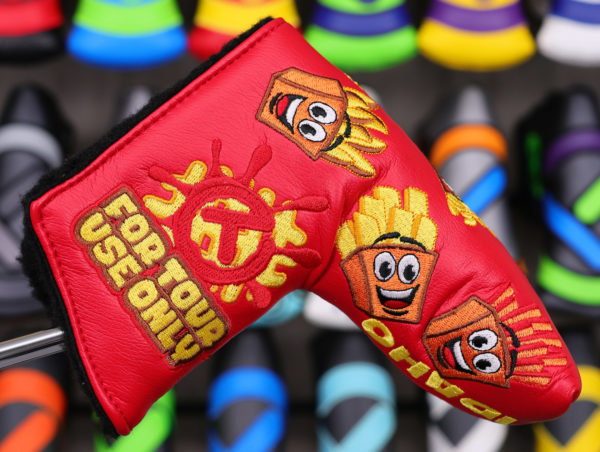 Scotty Cameron “FOR TOUR USE ONLY” 2019 Web.com Boise Idaho “Friendly Fries” Red French Fry CIRCLE T Blade Headcover