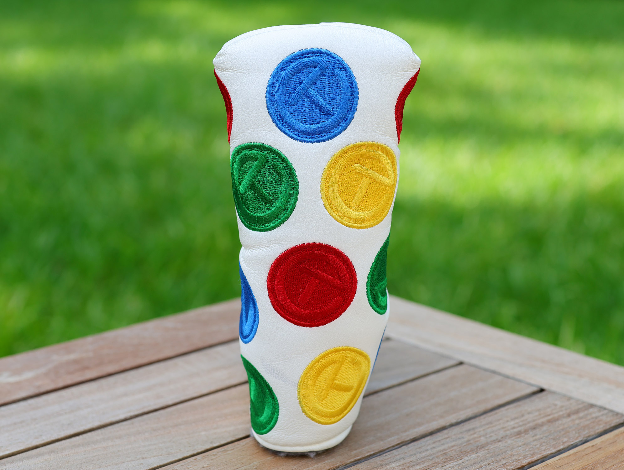 Scotty Cameron “For Tour Use Only” White Twister Dancing Circle T Blade Headcover - Image 3