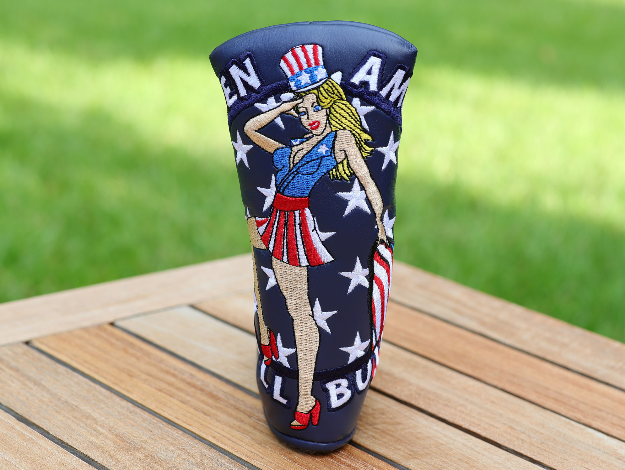 Scotty Cameron 2013 U.S. Open Limited Release Navy Blue “Maiden America” USA Blade Headcover
