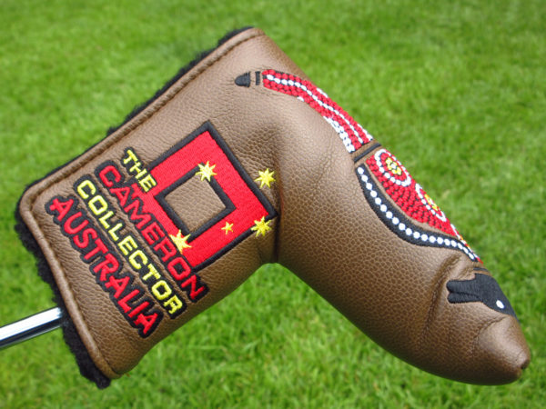 Scotty Cameron “Mosaic Kangaroo” The Cameron Collector Australia Limited Release Brown Blade Headcover