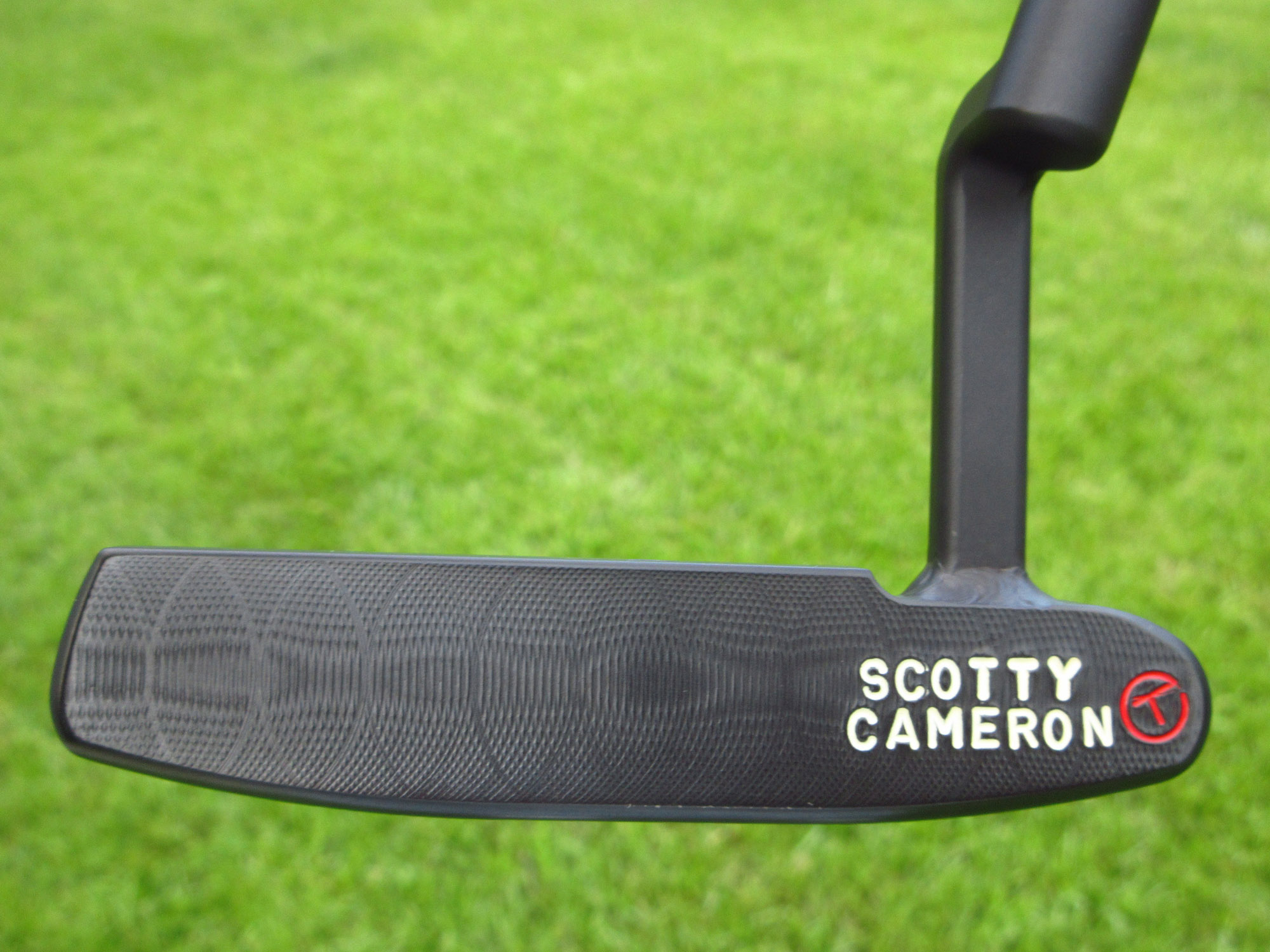 scotty cameron tour only 3x black carbon masterful 009m circle t 350g putter with welded plumber neck and hot head harry stamp golf club