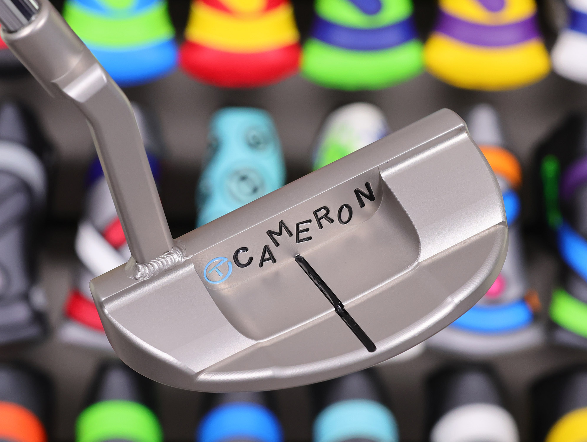 scotty cameron tour only gss p3 prototype circle t 345g putter with welded plumber neck golf club