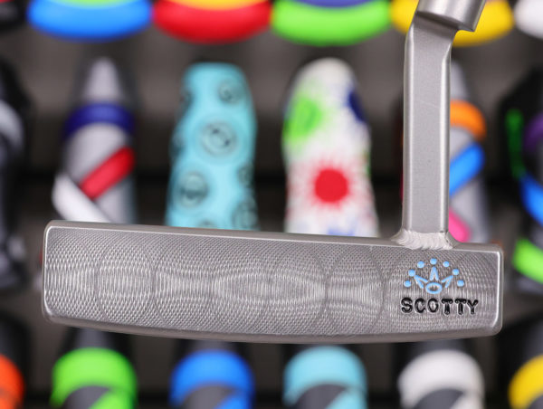 scotty cameron tour only gss p3 prototype circle t 345g putter with welded plumber neck golf club