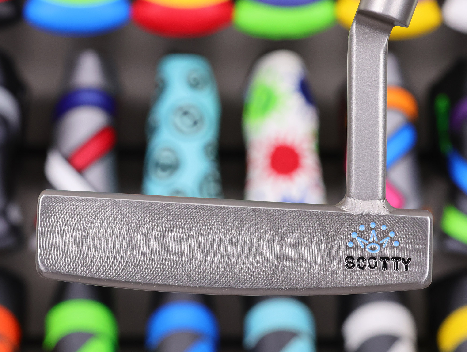 scotty cameron tour only gss p3 prototype circle t 345g putter with welded plumber neck golf club