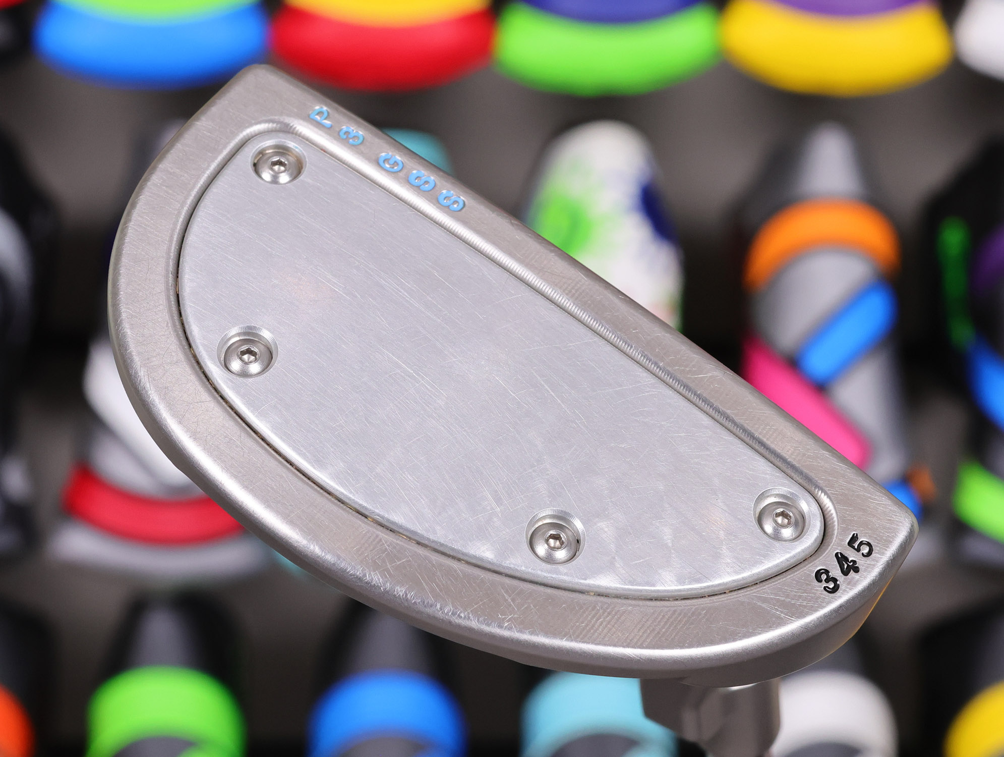 scotty cameron tour only gss p3 prototype circle t 345g putter with welded plumber neck golf club