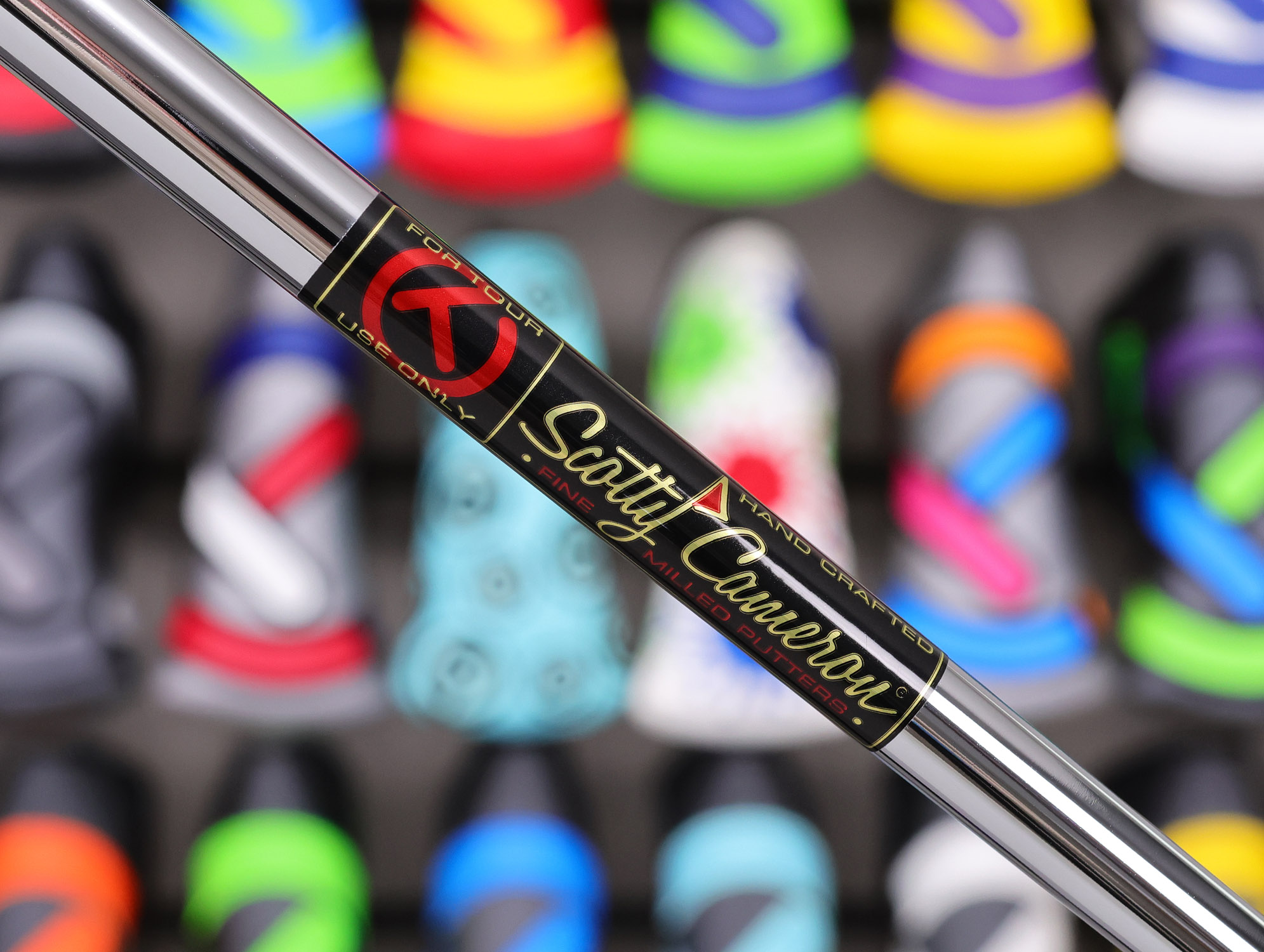 Scotty Cameron Tour Only 3x Black Carbon 009 "ROLL TOP" Circle T 340G - Image 7