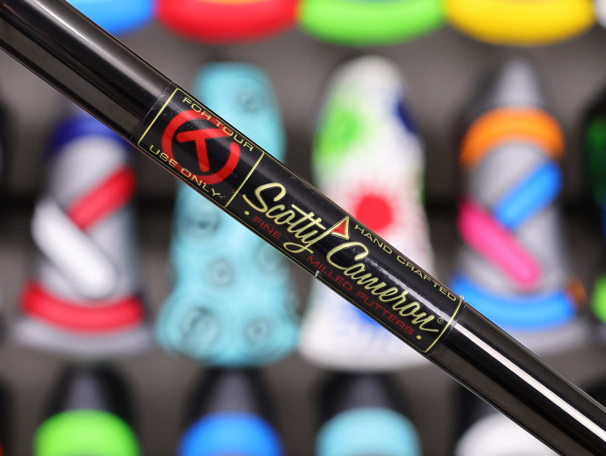 Scotty Cameron 2026 Xperimental Prototype Tour Phantom 10 Circle T 360G w/ BLACK Shaft & Carbon Steel "Chain-Link" Milled Insert - Image 7
