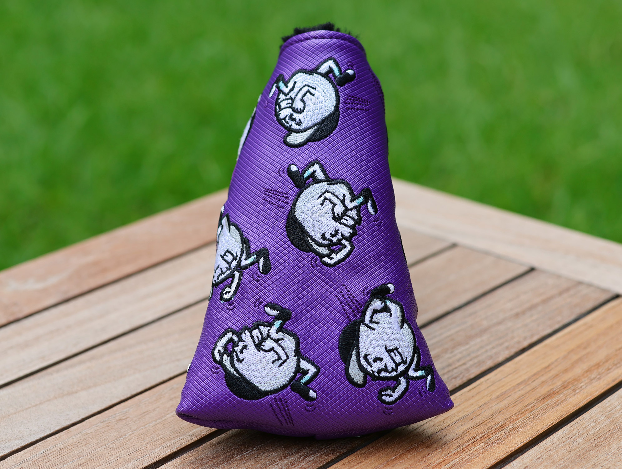 Scotty Cameron “For Tour Use Only” Purple Baller Boy Circle T Mid Mallet Headcover - Image 3