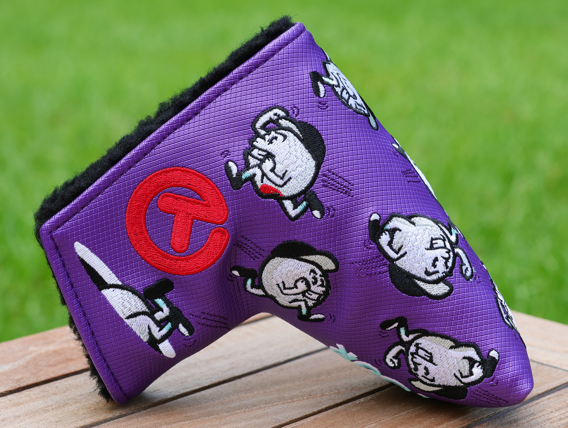 Scotty Cameron “For Tour Use Only” Purple Baller Boy Circle T Mid Mallet Headcover - Image 2