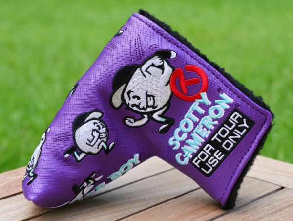 Scotty Cameron “For Tour Use Only” Purple Baller Boy Circle T Mid Mallet Headcover