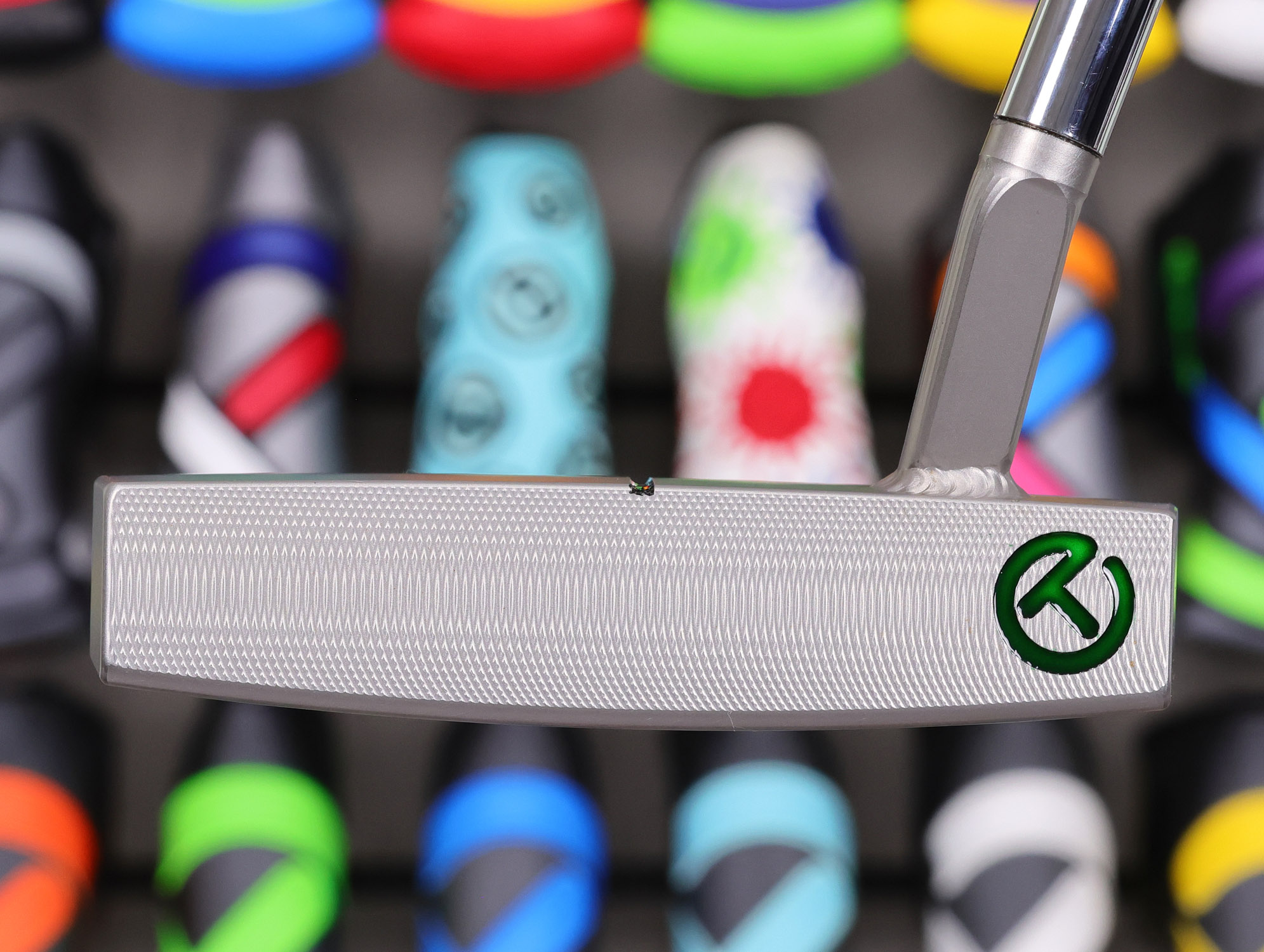 scotty cameron tour only sss phantom x t7.5 circle t 360g putter with welded flojet neck and purple baller boy circle t mid round headcover
