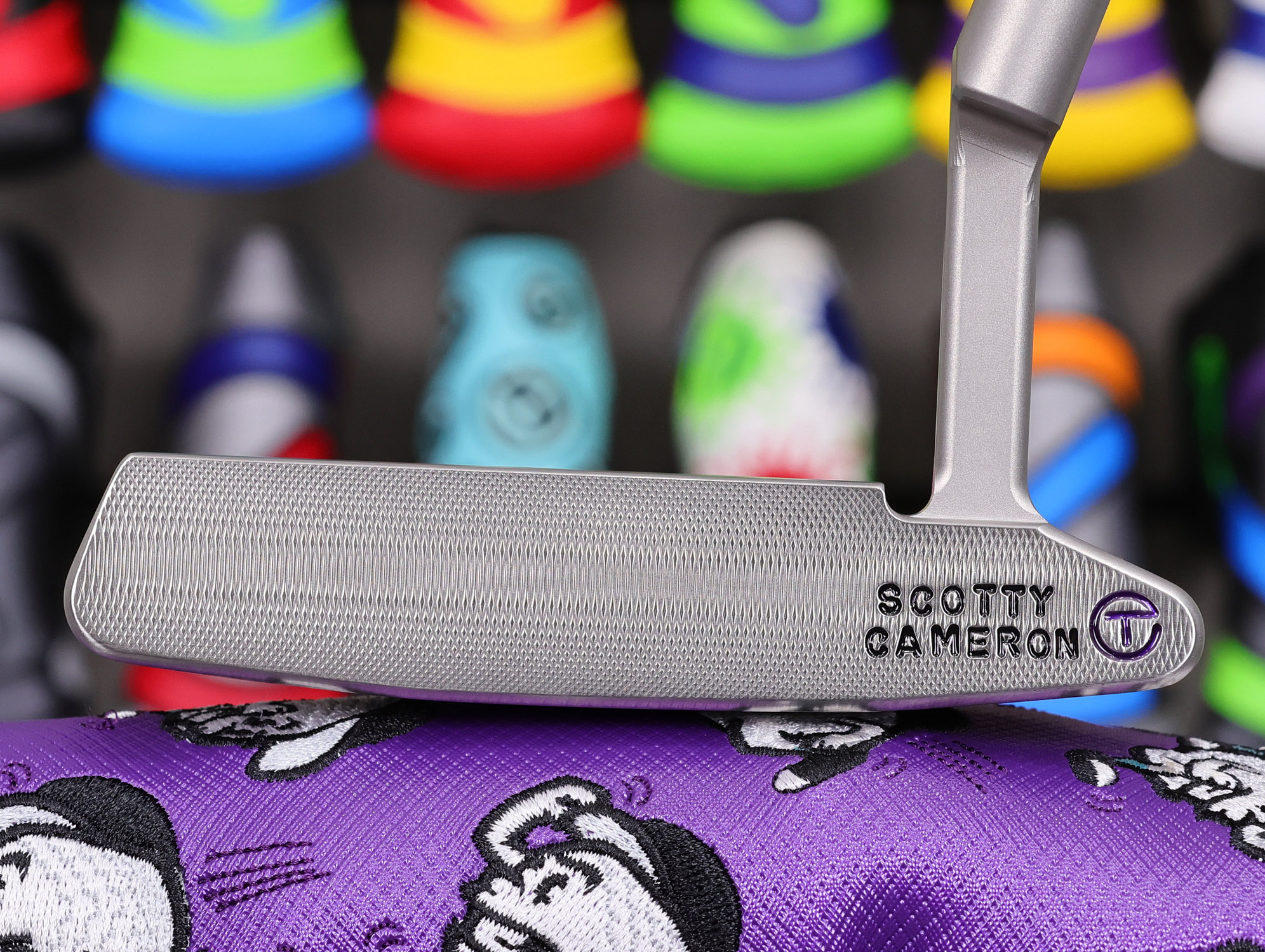 scotty cameron tour only sss timeless tourtype circle t 350g putter with script titleist and crowned flying t stamps golf club