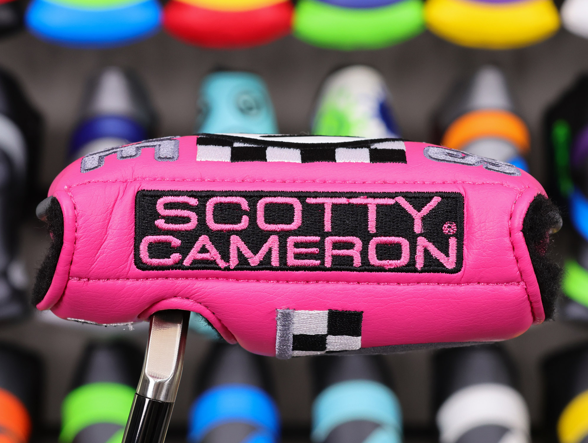 Scotty Cameron Tour Only “Two-Tone” Black & Silver Phantom X T11.5 Circle T 360G w/ Welded & Polished SSS “FloJet” Neck & BLACK Shaft - Image 12