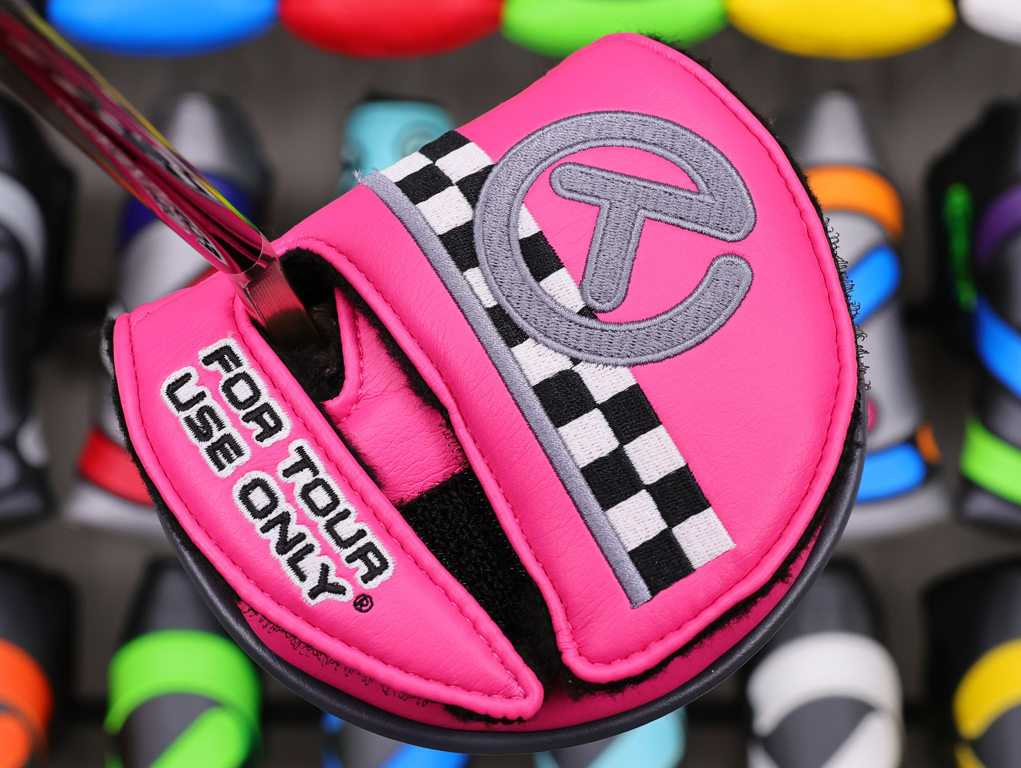 Scotty Cameron Tour Only “Two-Tone” Black & Silver Phantom X T11.5 Circle T 360G w/ Welded & Polished SSS “FloJet” Neck & BLACK Shaft - Image 13