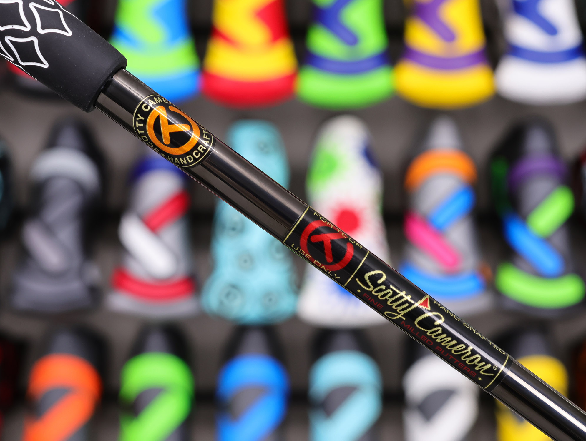 Scotty Cameron Tour Only “Two-Tone” Black & Silver Phantom X T11.5 Circle T 360G w/ Welded & Polished SSS “FloJet” Neck & BLACK Shaft - Image 7