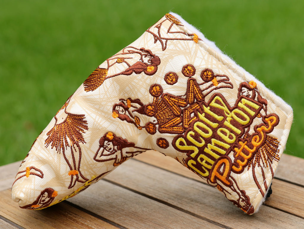 scotty cameron limited release 2013 sony open in hawaii tan hula girl blade headcover