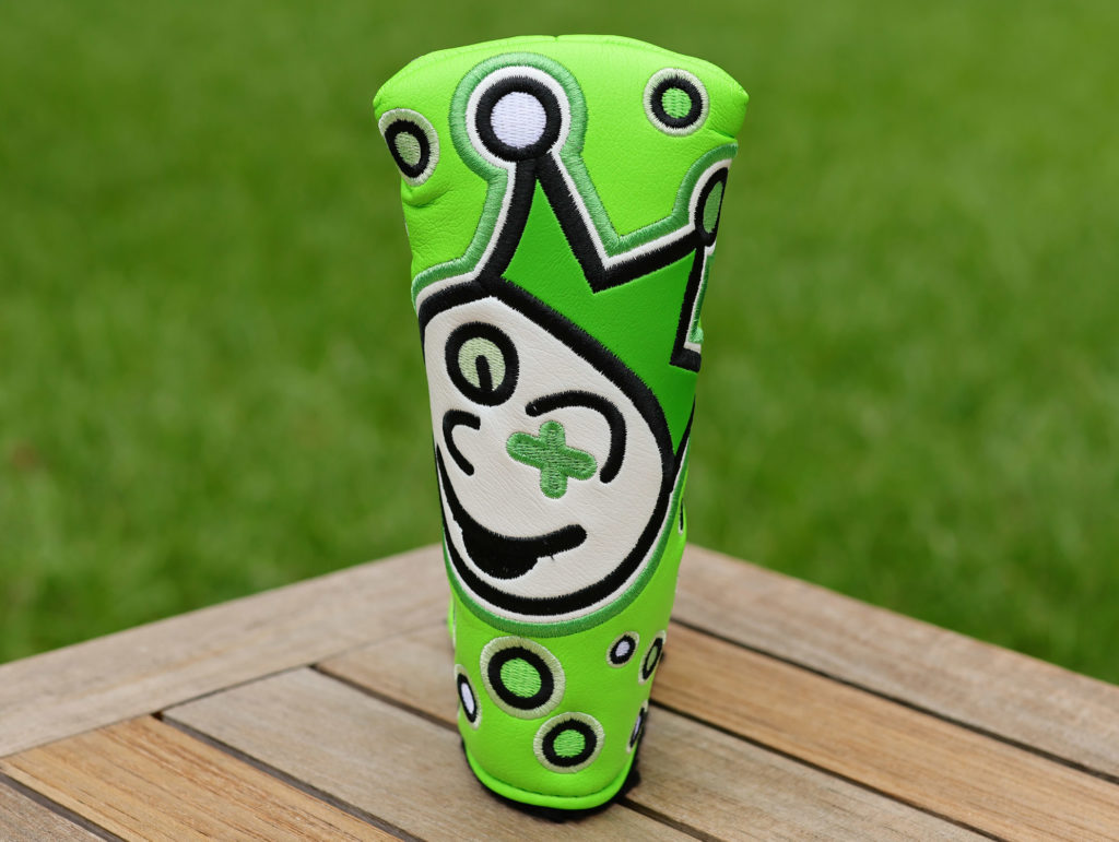 scotty cameron lime green jackpot johnny custom shop blade headcover